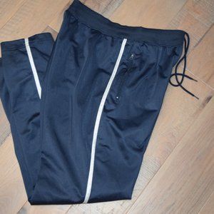 Vtg Men's M HEAD Track Pants Sweatpants Joggers Zip Pockets Tennis Athletics A5